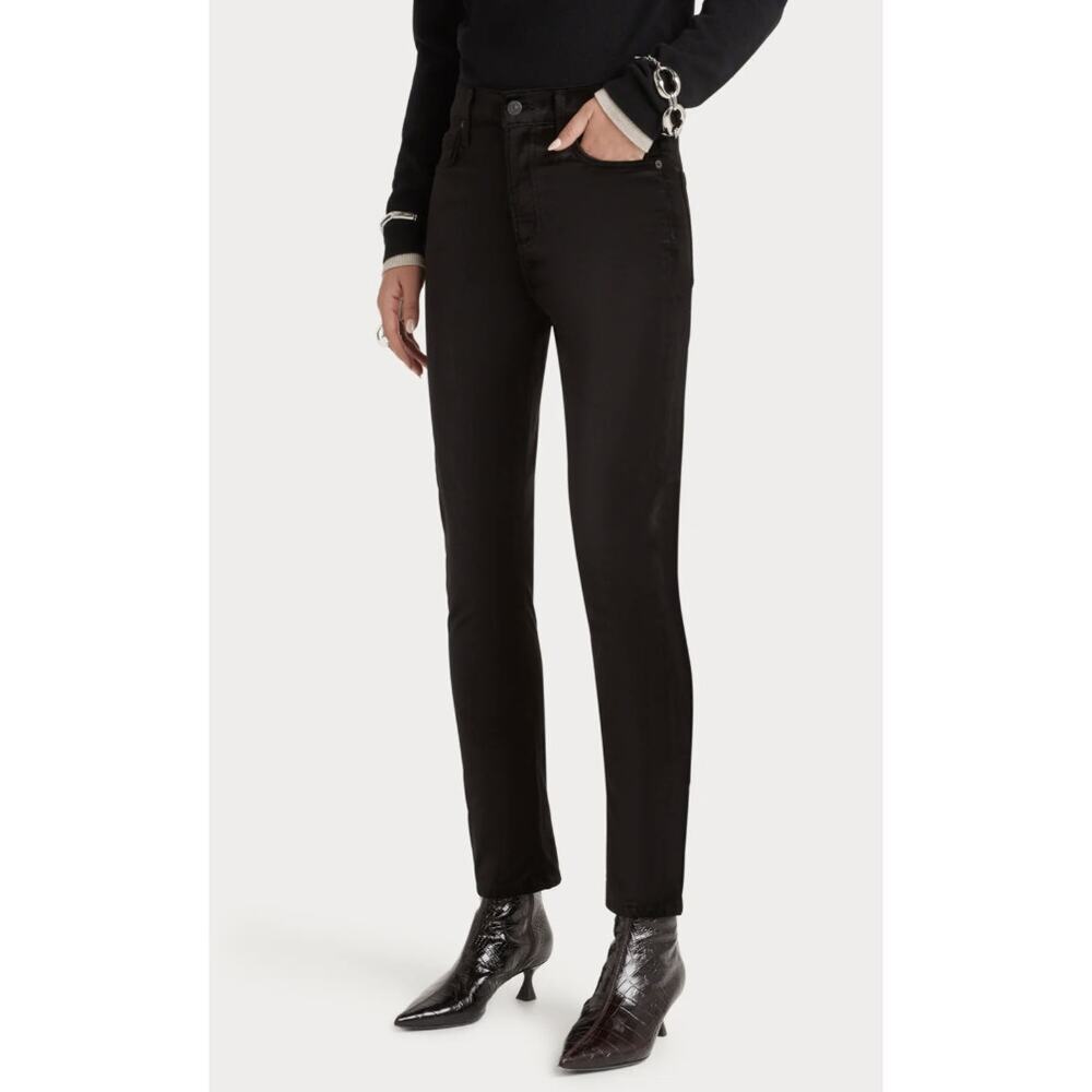 NEW Citizens Of Humanity Womens Felt Harlow Ankle High Rise Slim Straight Leg 24